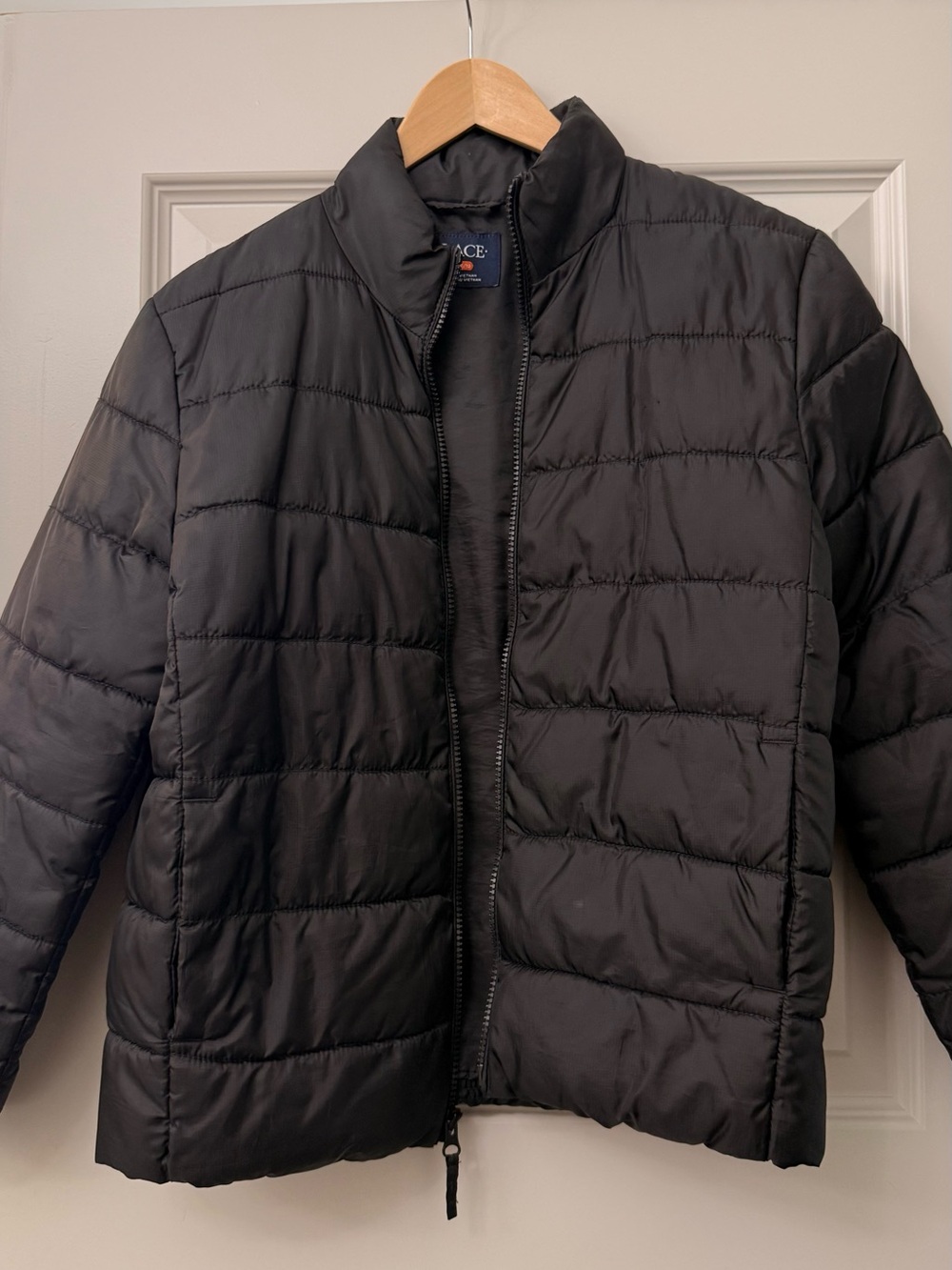 The Children's Place Black Quilted Puffer Jacket